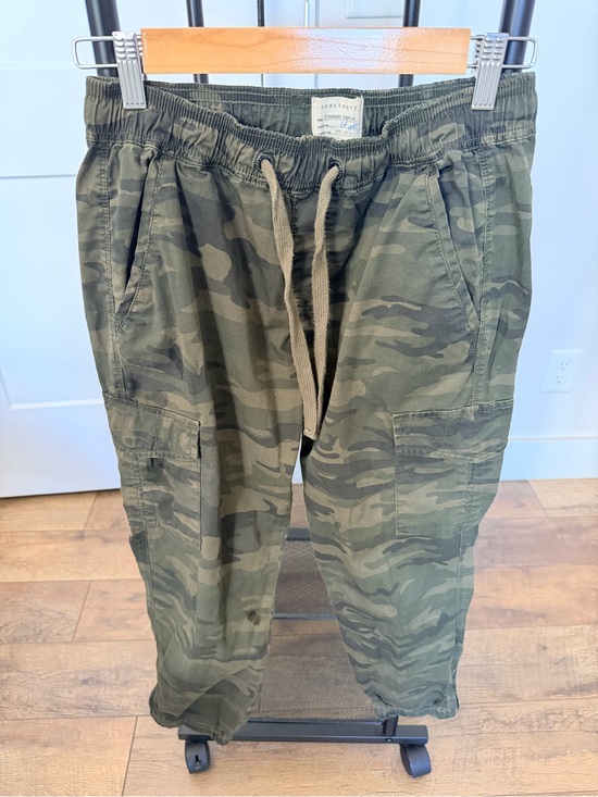 Sanctuary Pants - Sanctuary - Women’s Camo Drawstring Cargo Joggers